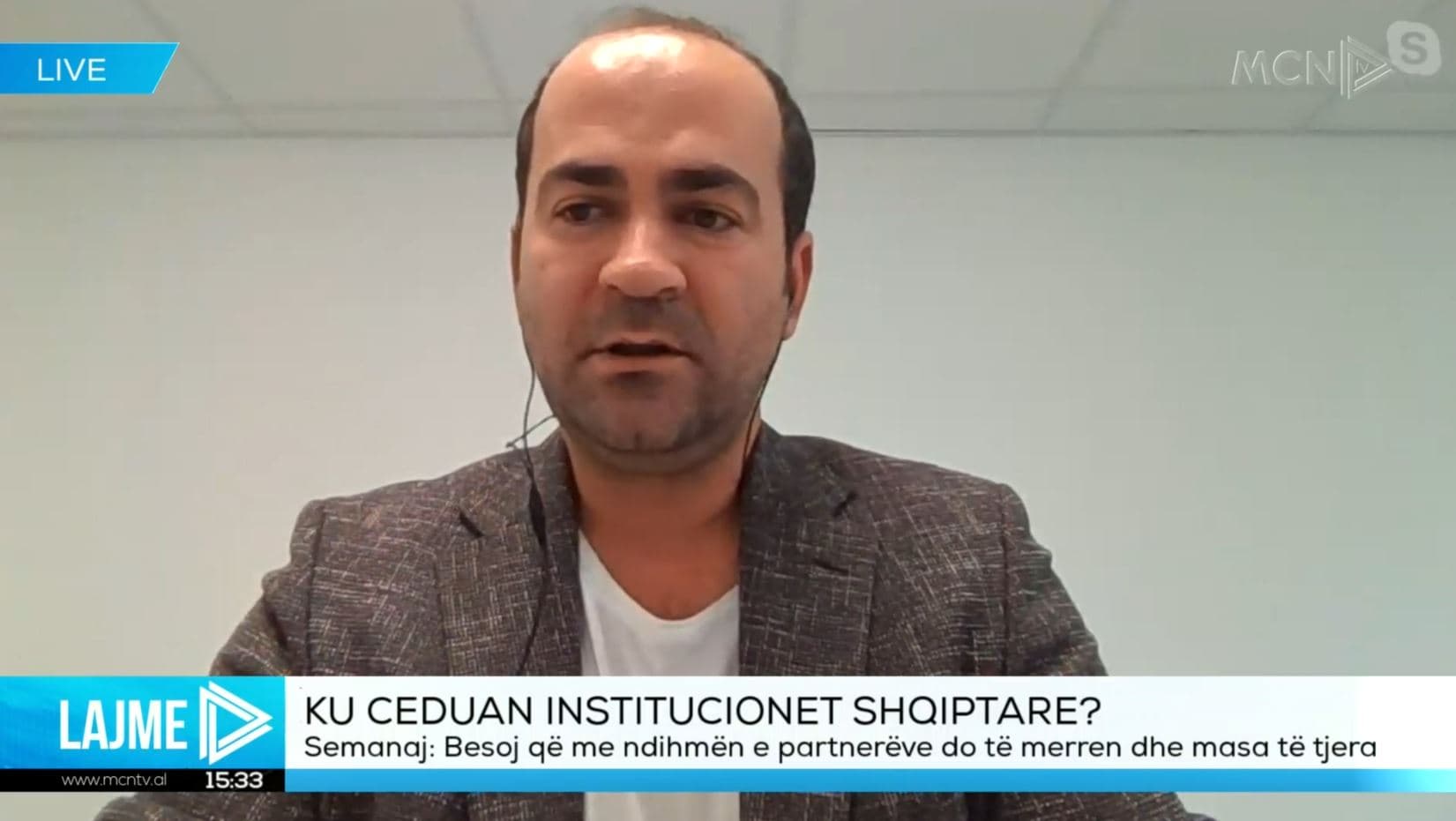 Sulmi ndaj AKSHI-t, Semanaj: Problemi nuk është te sistemi, por te burimet njerëzore