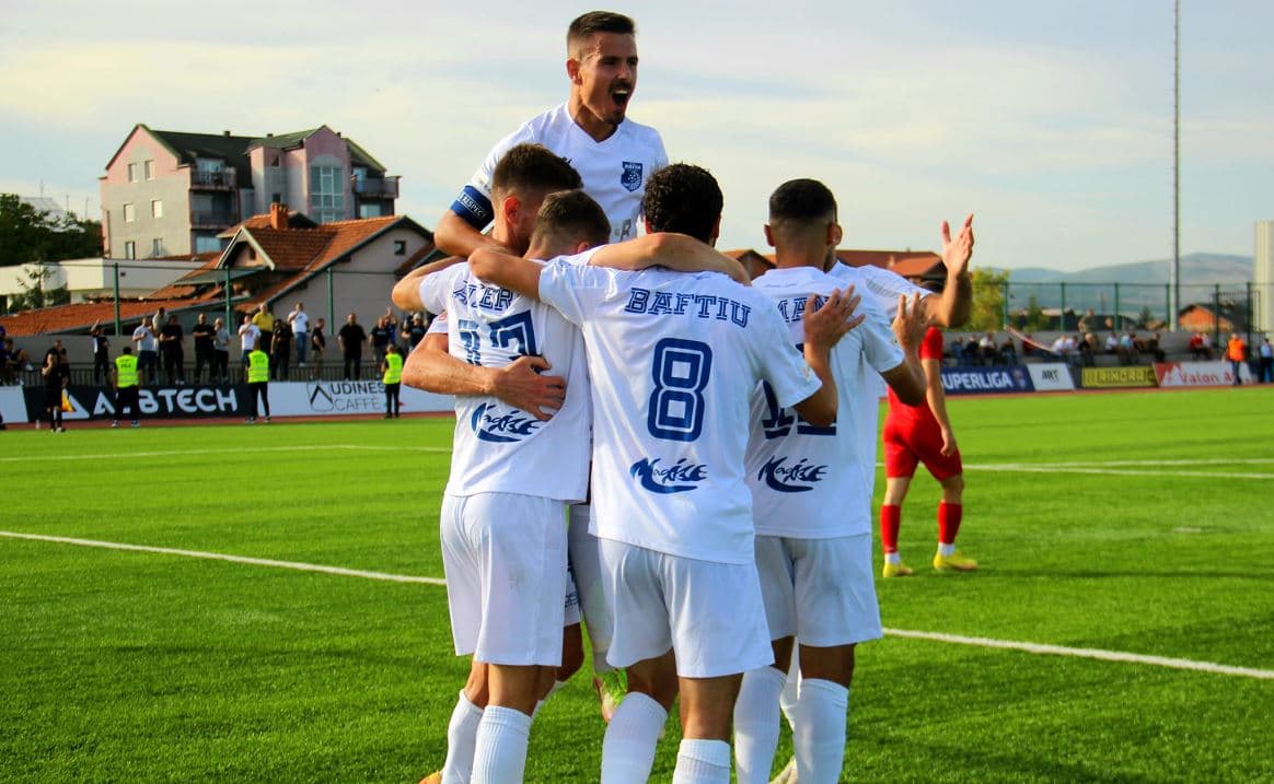 Drita shkëlqen në derbi, mposht Gjilanin me katër gola