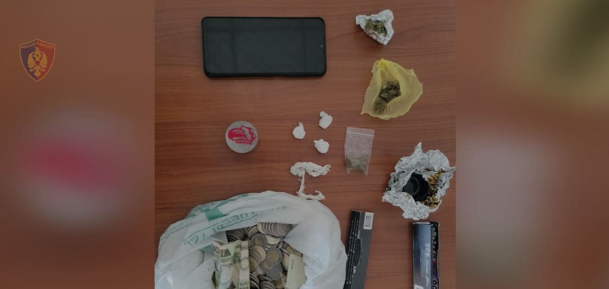 Shpërndante kokainë dhe kanabis, “Garden” prangos të riun në Fier 