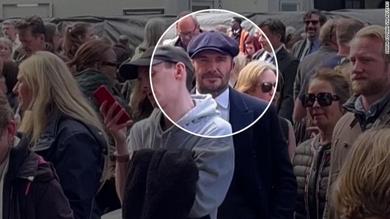 Beckham qëndroi në radhë për 12 orë për të nderuar mbretëreshën e ndjerë Elizabeth II