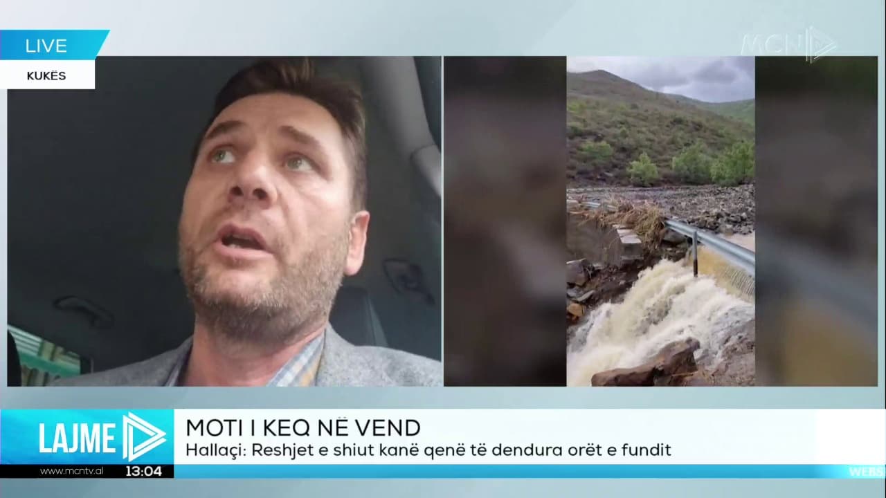 Hallaçi: Situatë e rënduar në Tropojë, në disa fshatra uji ka marrë gjithçka para! Terreni e bën të vështirë ndërhyrjen