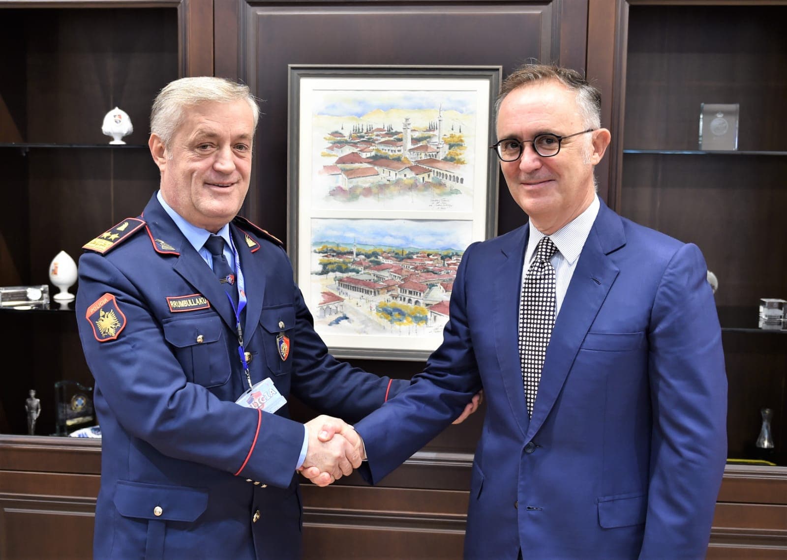 Rrumbullaku pret ambasadorin italian: Thellim bashkëpunimit kundër krimit dhe trafiqeve 