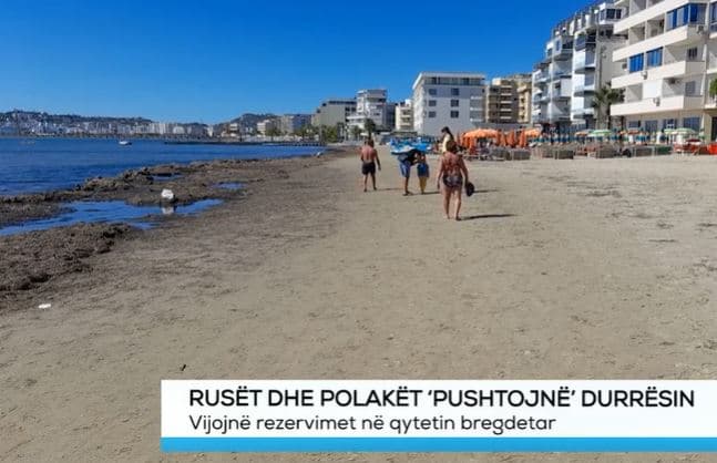  Rusët dhe polakët “pushtojnë” Durrësin (VIDEO)