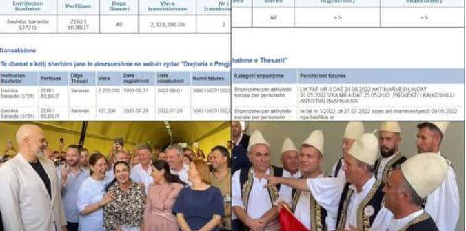 Rama u prit me këngë labe në tunelin e Skërficës, Bashkia Sarandë akordon 23 milionë lekë për grupin “Zëri i Bilbilit”