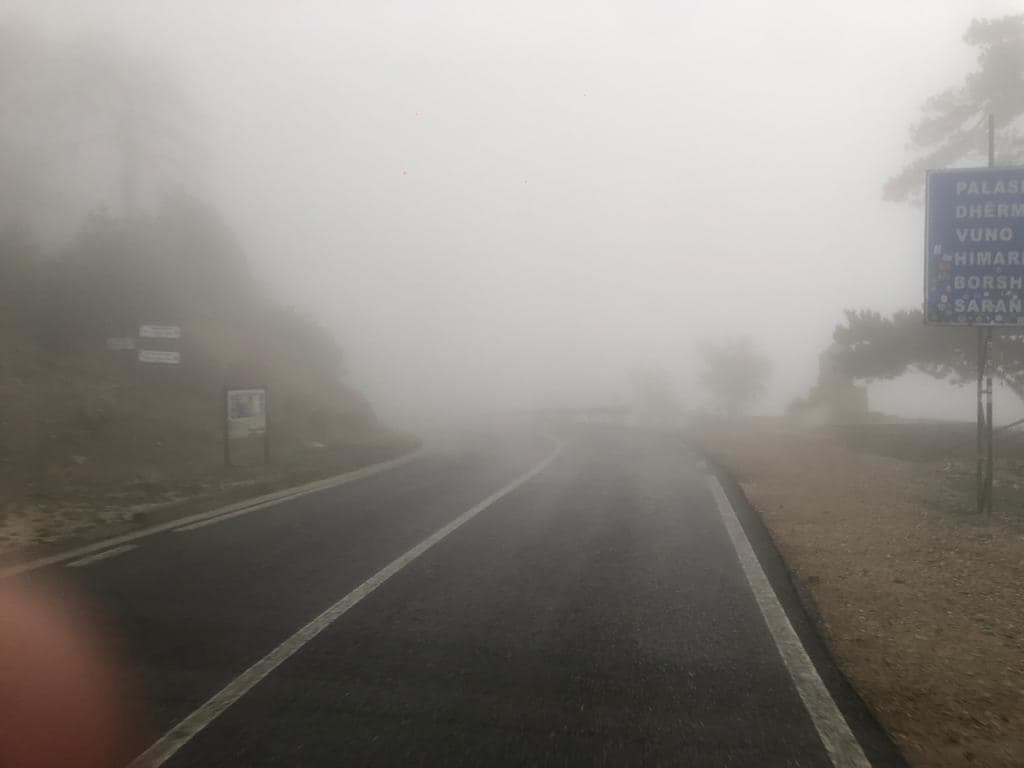 Mjegull e dendur në Llogara, ARRSH apel për drejtuesit e mjeteve