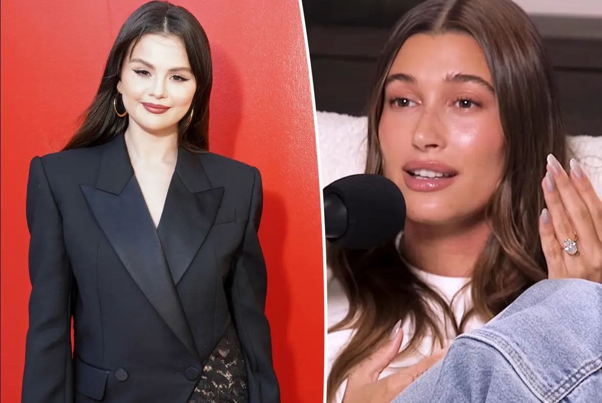 Hailey Bieber tregon se ka folur me Selena Gomez pas martesës me Justin