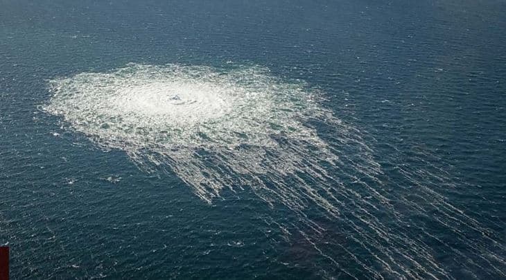 Rrjedhja e Nord Stream, Perëndimi forcon sigurinë e tubacionit