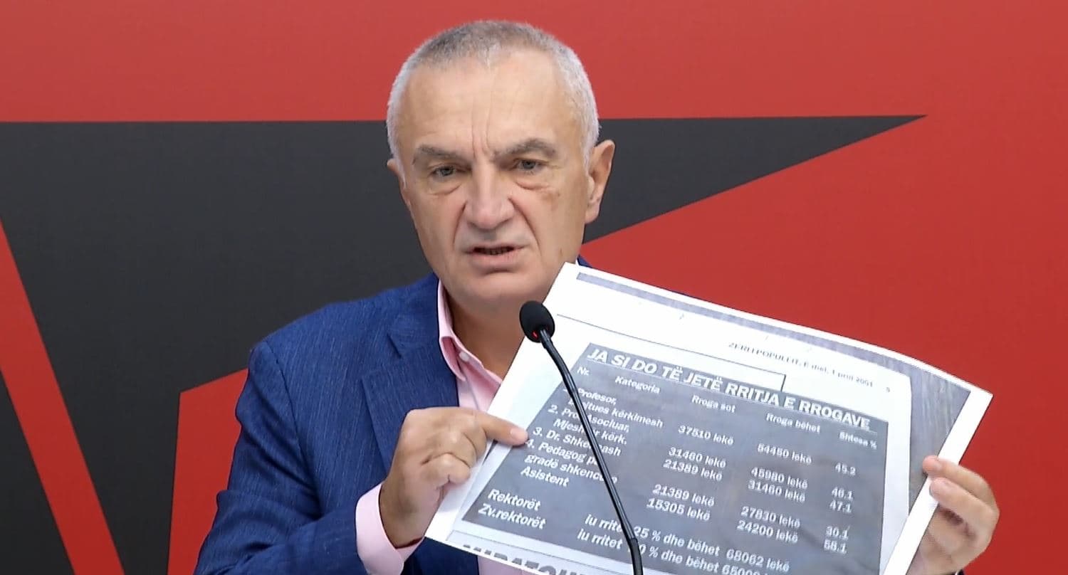 Protesta e pedagogëve, Meta: Qeveria të heqë dorë nga lufta e ftohtë, lekët për rritjen e pagave janë 