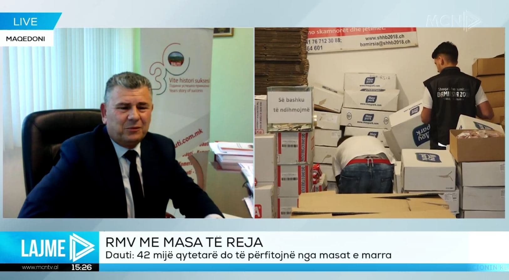 Paketa e ndihmës në Maqedoninë e Veriut/ Dauti: Mbështet shtresat në nevojë dhe kompanitë. 42 mijë përfitues