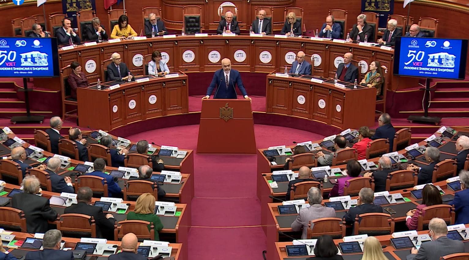    50-vjetori i Akademisë së Shkencave/ Rama: Mbrojti me forcë interesin kombëtar të gjuhës shqipe