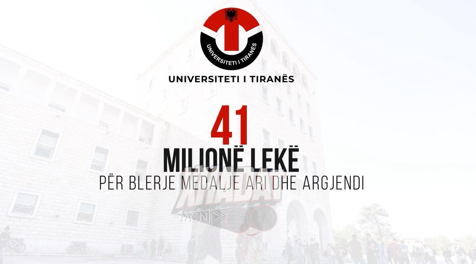  Xhadat- Universiteti i Tiranës “hap thesin”, 41 milionë lekë për medalje ari dhe argjendi