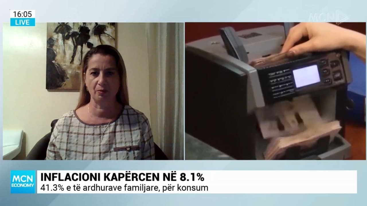 Inflacioni 8,1 për qind/ Nunaj Kortoçi: BSH duhet ta mbajë nën kontroll, përndryshe zhvlerësohet leku (VIDEO)