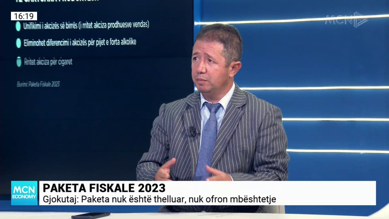 Gjokutaj: Paketa fiskale e cekët, nuk ka prekur ato sipërfaqe që ka kërkuar ndër vite tregu