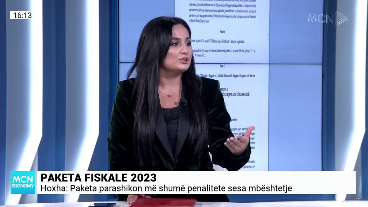 Paketa fiskale, Hoxha: Parashikon më shumë penalitete se mbështetje, duhen politika afatmesme dhe afatgjata