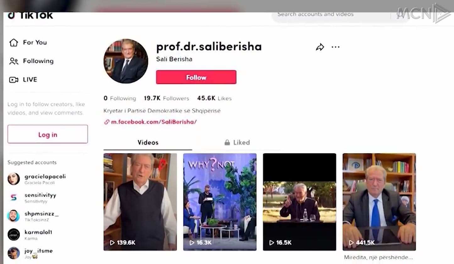 PD feston ‘fitoren’ e Berishës në Tik-Tok, kryetari i selisë blu mbledh mbi 25 mijë ndjekës për 4 ditë (VIDEO)