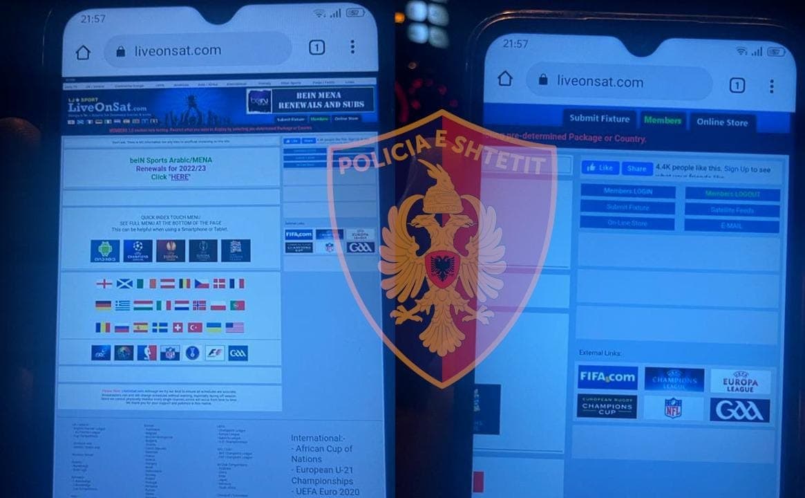  Baste sportive online/ Arrestohen dy persona në Fier