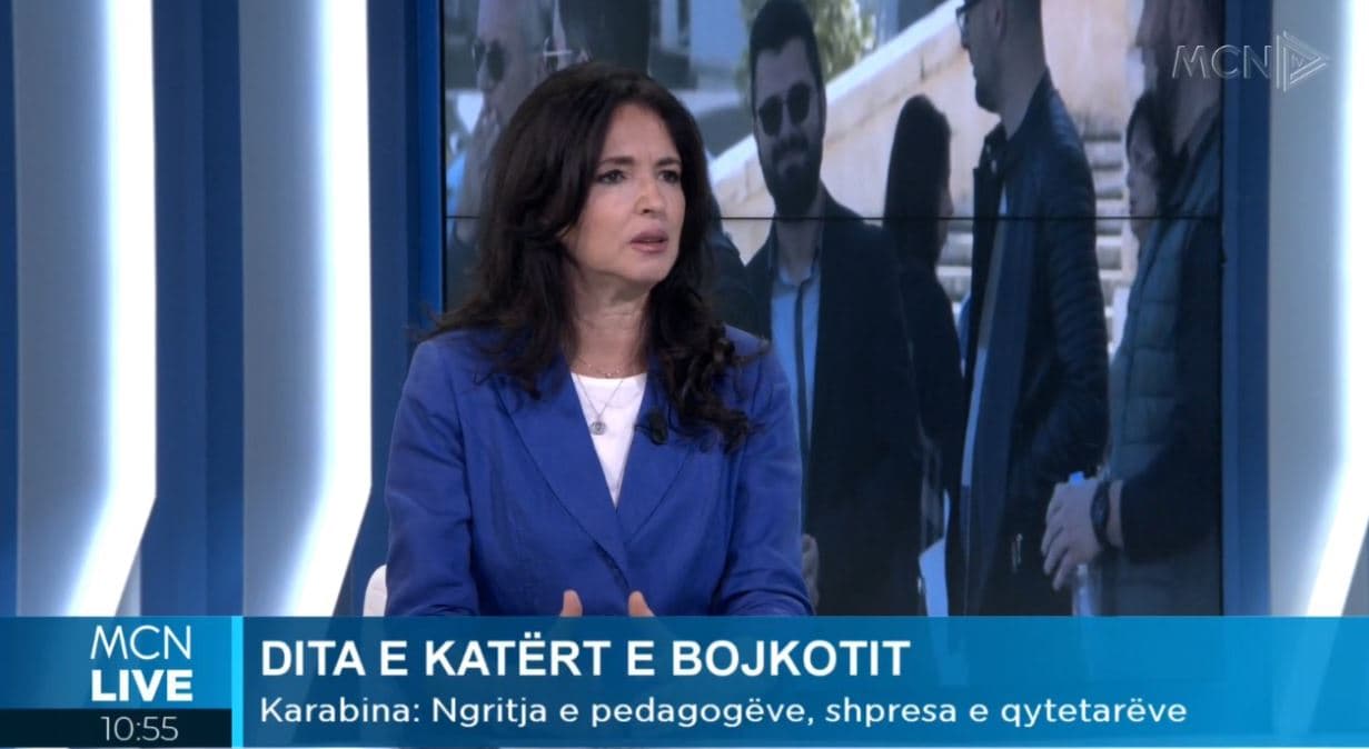 Protestat, Karabina: Rektorët janë pjesë e problematikës që kanë Universitetet, Rama ka frikë prandaj shantazhon (VIDEO)