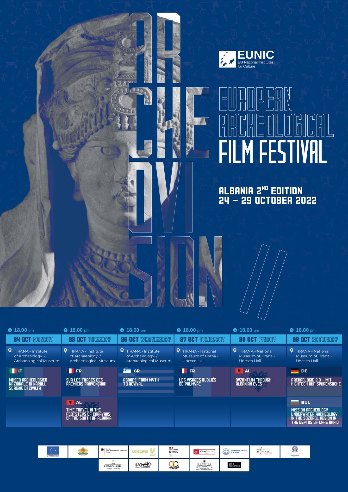 Tema “Kthim në të ardhmen”/ Nis sot Festivali Europian i Filmit Arkeologjik në Tiranë