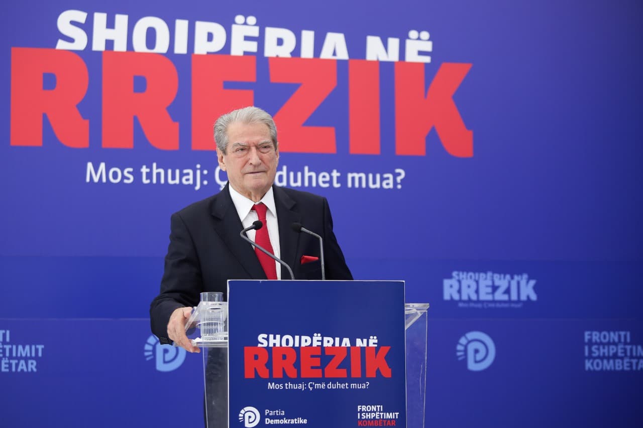    Berisha: Shqiptarët do bashkohen në protestën më të madhe që ka njohur Shqipëria, më 12 nëntor