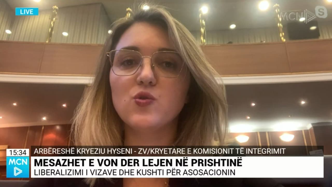 Kryeziu: Presidentja e KE-së e mbështet hapur Kosovën! Janë përmbushur kriteret për liberalizimin e vizave