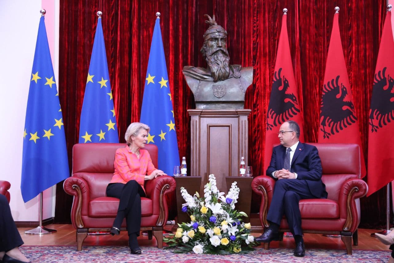 Begaj takohet me Presidenten e KE: Investimet e BE janë thelbësore në Shqipëri