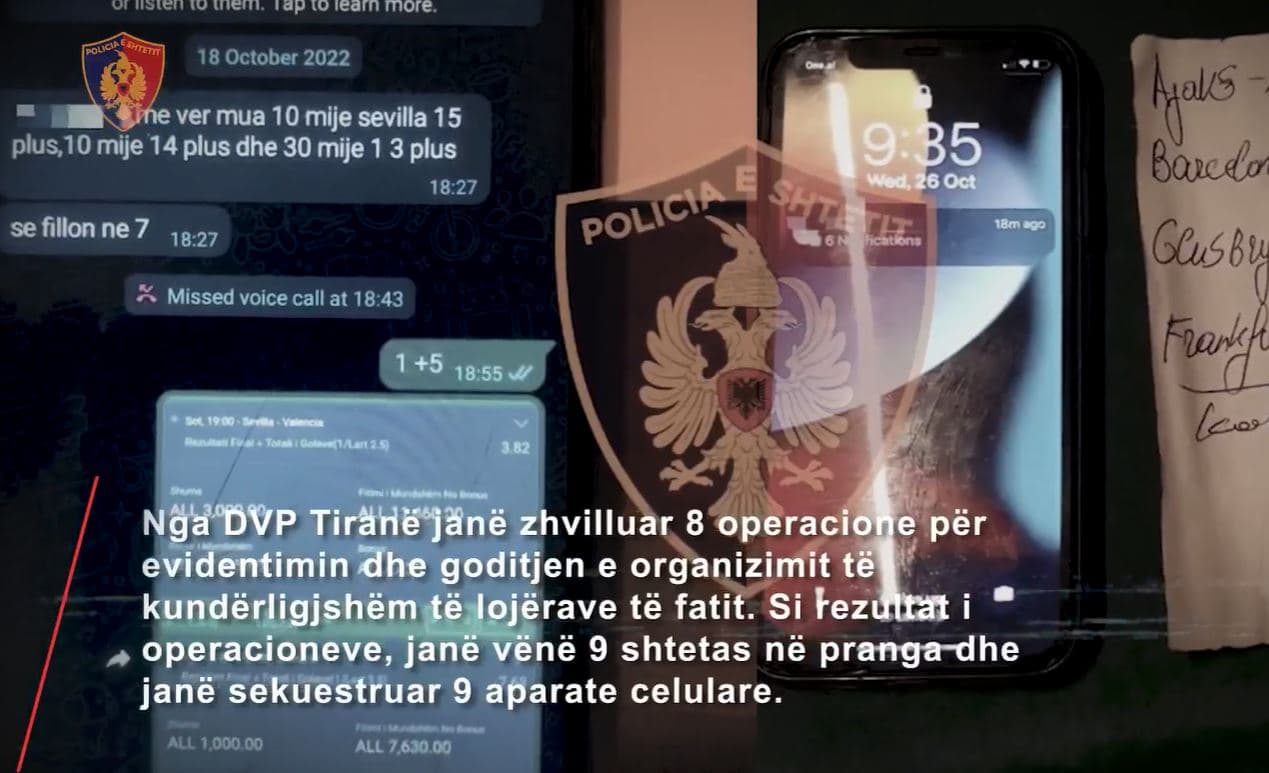 Policia bën bilancin e operacioneve të një jave: 154 të arrestuar dhe 213 nën hetim