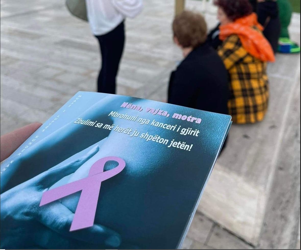 LDGSH fushatë sensibilizuese për kancerin e gjirit, nën moton “Duaje jetën, duaje veten”!