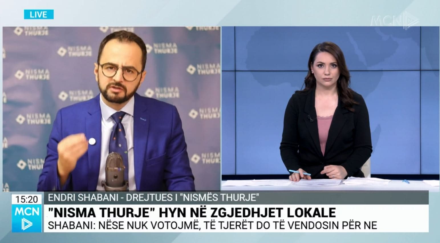 Shabani: “Nisma Thurje” do ketë kandidatë në bashkitë e mëdha, sjellim ata që s’kanë votuar (VIDEO) 