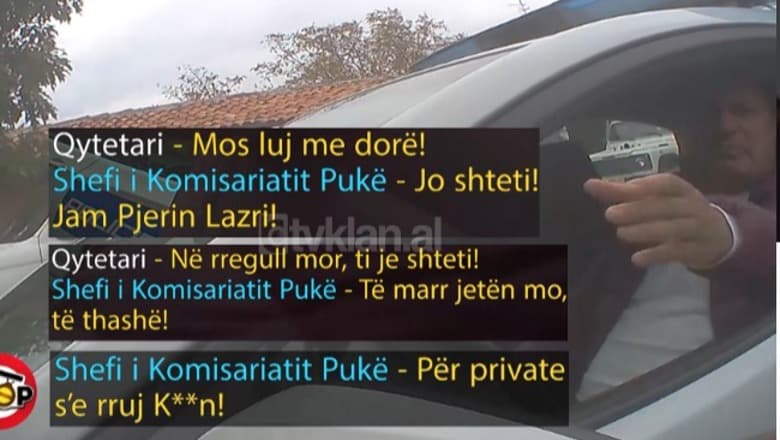 Goditi një qytetar, përjashtohet nga Policia e Shtetit shefi i Komisariatit në Pukë