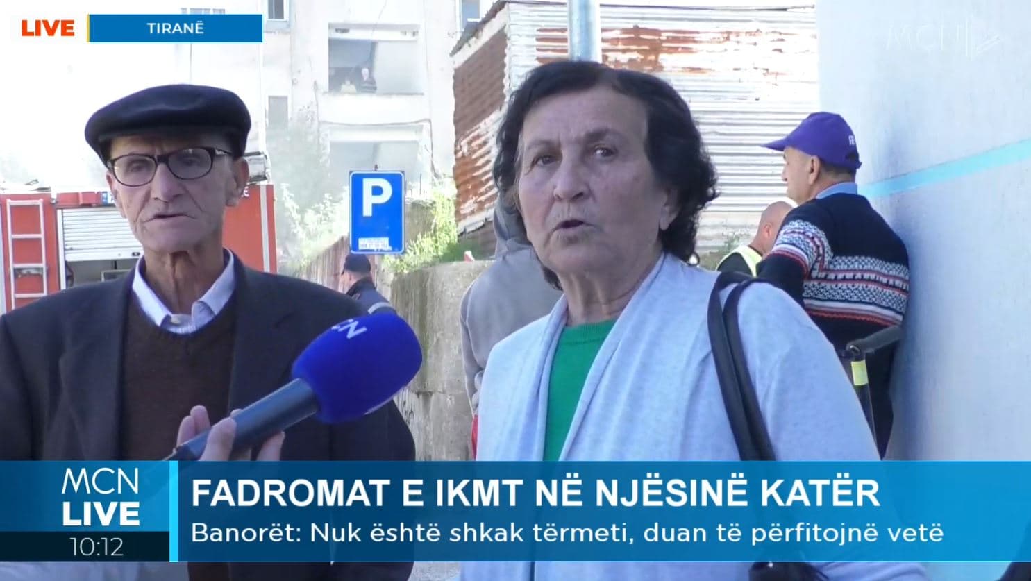Shembja e pallateve në njësinë Nr.4, banorët: Tërmeti u bë sebep, s’ka dëmtime. Do të bëj pallate Lali Eri (VIDEO)