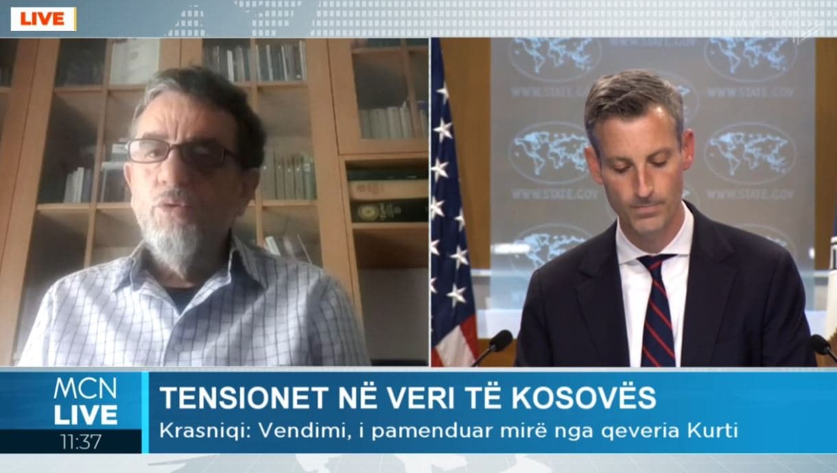 Krasniqi: Vendimi i pamenduar i Kurtit për targat i shërbeu si amnisti Vuçiçit për qëndrimin ndaj Rusisë (VIDEO)