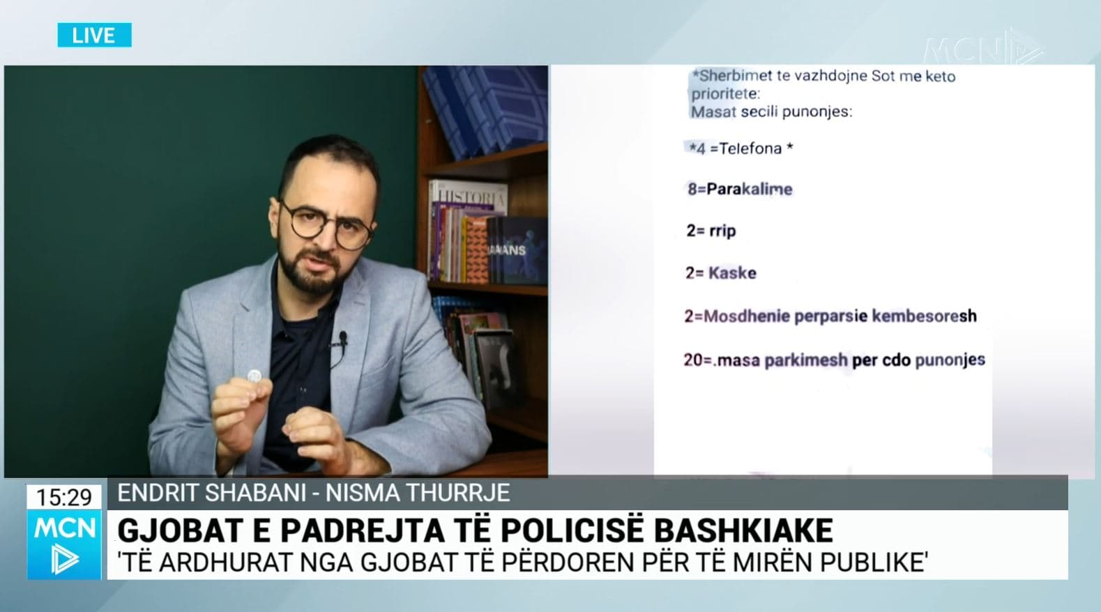 Gjobat/ Shabani: Bashkia e Tiranës vepron me logjikën e grupeve kriminale! Nuk i bashkohem protestës së opozitës