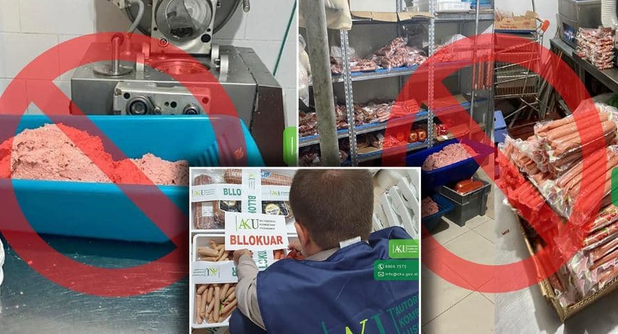 “Në kushte jo higjienike”, AKU bllokon vezë e produkte sallami në 13 subjekte në Vlorë