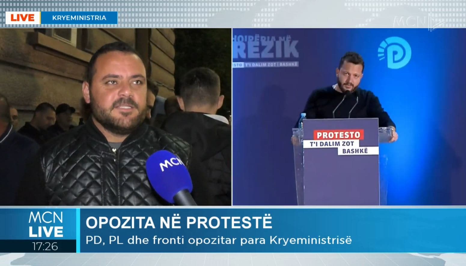 Protestuesit: Kemi dalë që njerëzit të mos ikin jashtë shtetit, na ka ardhur shpirti në majë të hundës (VIDEO)