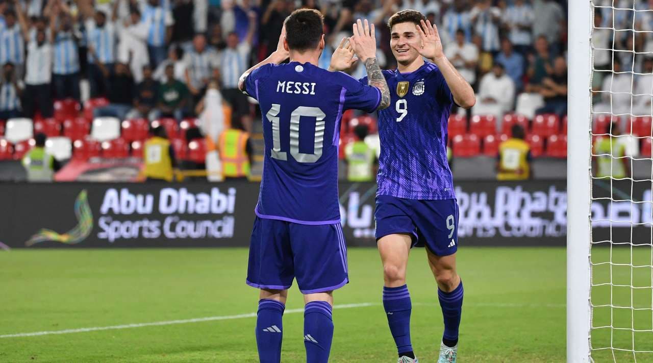 Argjentina shkëlqen para Botërorit, fiton miqësoren me pesë gola
