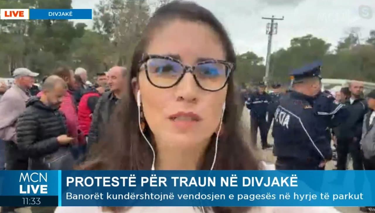 Trau në Divjakë, Dhori: Policia po pengon protestuesit, qytetarët duan të lëvizin lirisht (VIDEO)