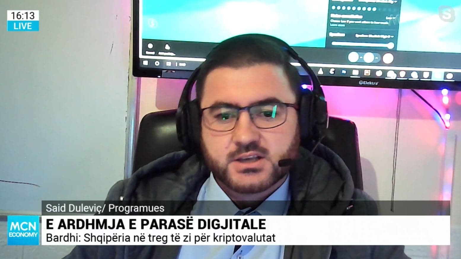 Kriptomonedha, Duleviç: Kosova një hap para nesh. Shkak arsimi me fokus te praktika
