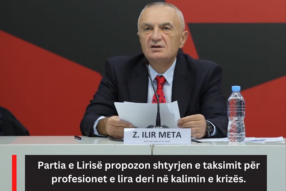 Meta: Shtyrje taksimit për profesionet e lira deri në kalimin e krizës