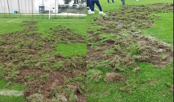 Shtyhet ndeshja në kampionatin italian, fusha ishte shkatërruar nga derrat e egër