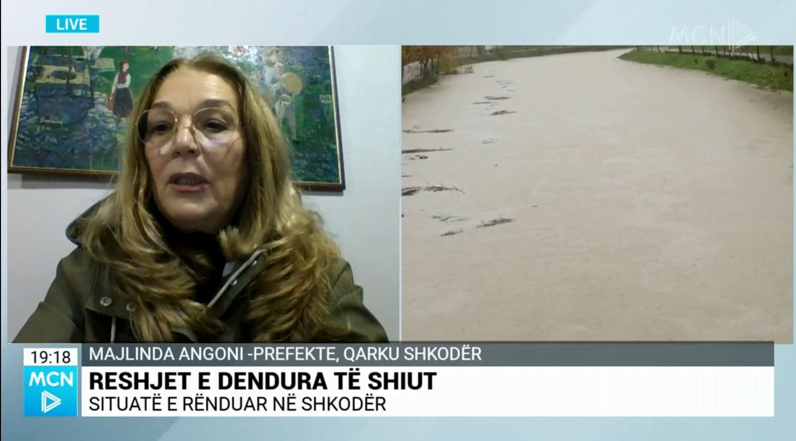Përmbytjet, Angoni: Kemi marrë të gjitha masat, prioritet siguria e jetës