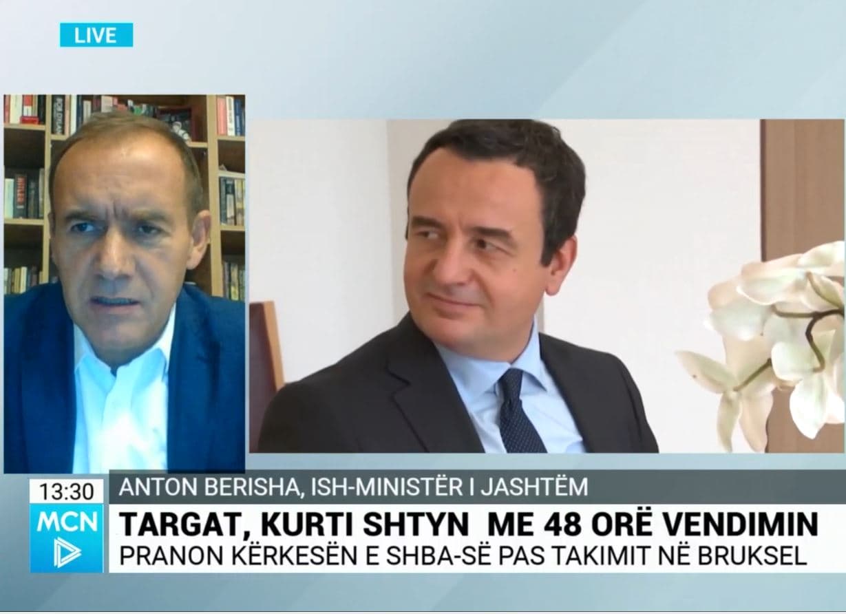 Targat, Berisha: Kurti krijoi një krizë të panevojshme, po i jep mundësinë Serbisë të jetë më legjitime në Kosovë (VIDEO)