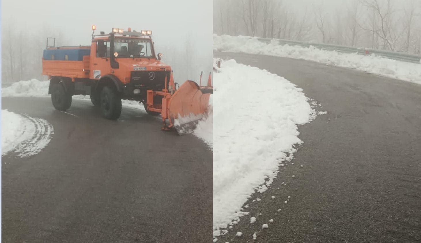 Dëborë, rënie gurësh dhe temperatura -1 gradë, ARRSH jep informacion mbi situatën në vend