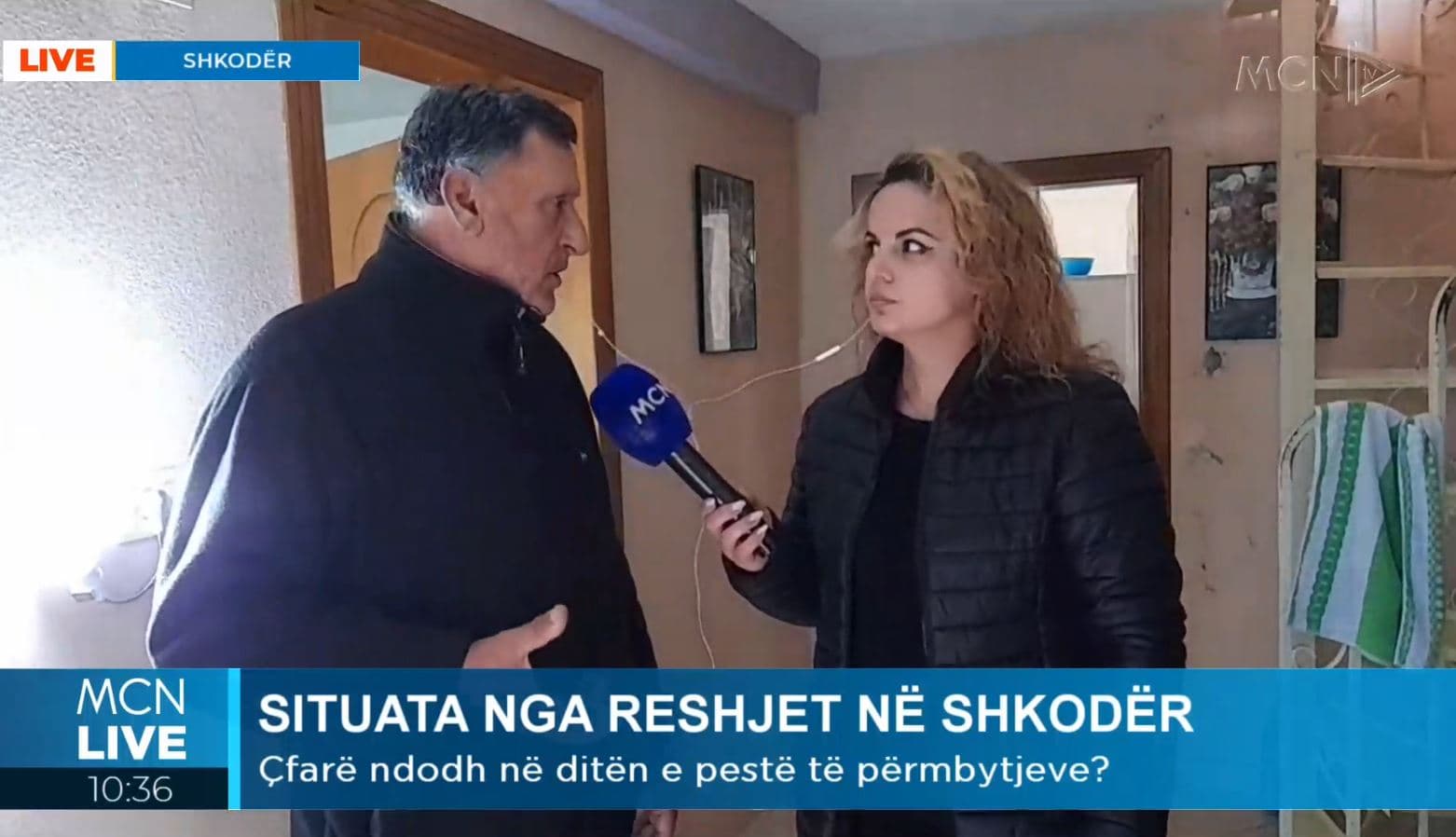 Përmbytjet në Shkodër, banori: Uji erdhi me shpejtësi! Nuk mund të flemë se vjen era myk, shteti të na ndihmojë (VIDEO)