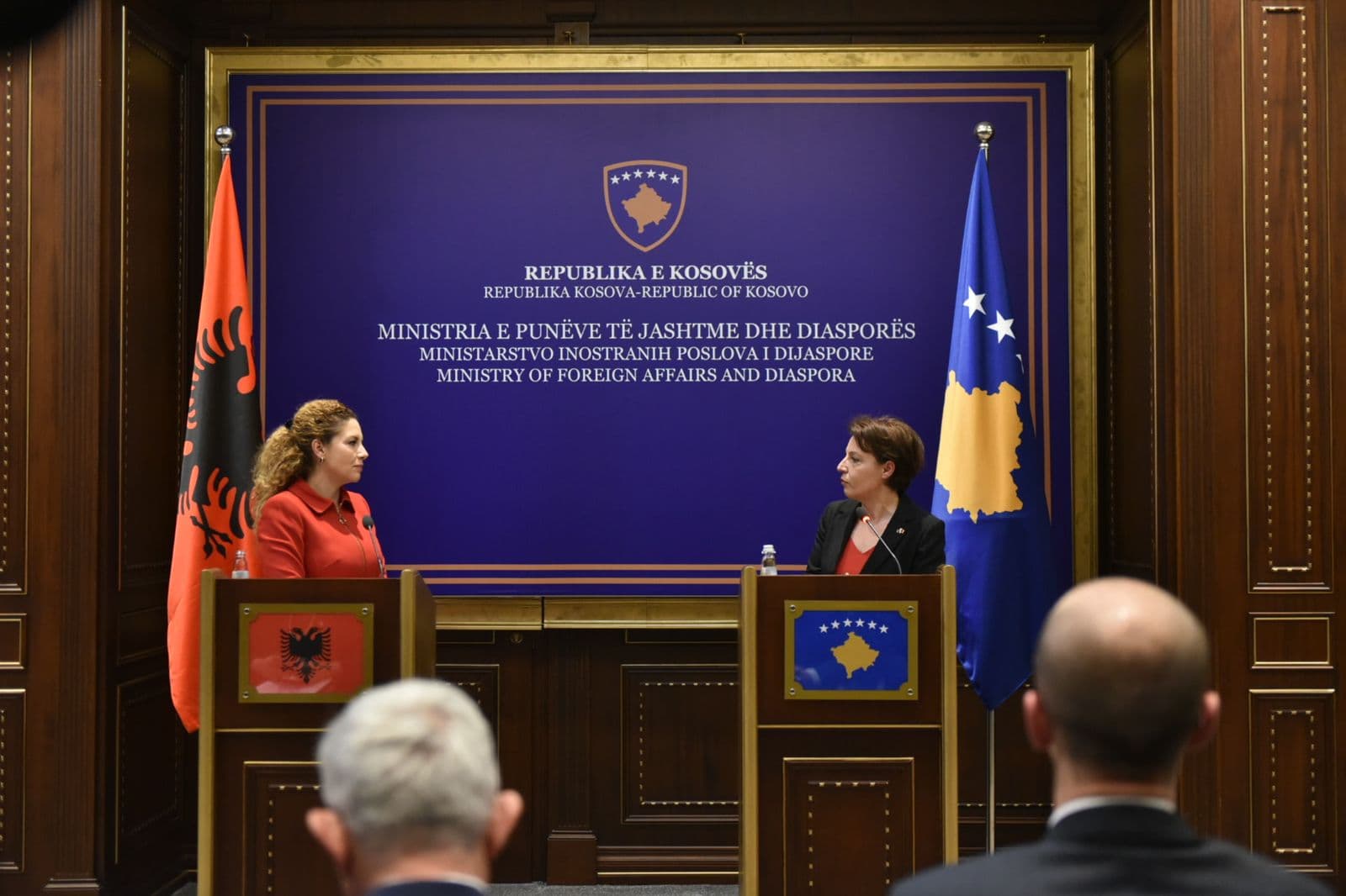 Xhaçka pritet nga homologia Gërvalla: Mbështesim aspiratat e Kosovës për integrim Euroatlantik