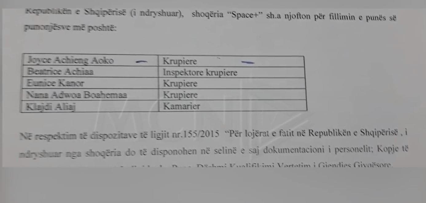 Dokumenti/ Keniania punonte si krupiere (VIDEO)
