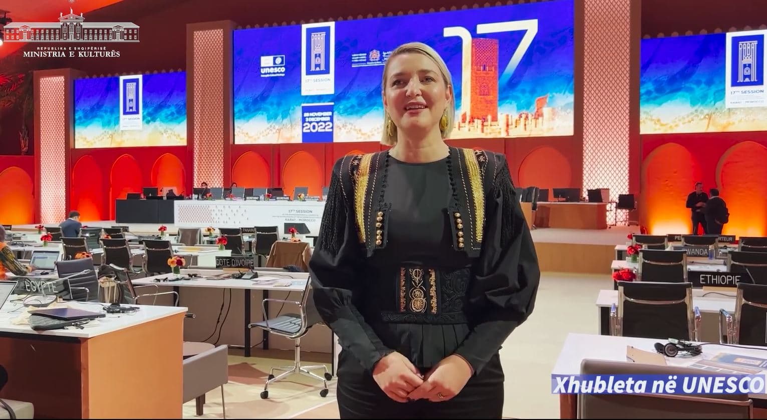 Xhubleta në UNESCO, Margariti: Tashmë pasuri e gjithë njerëzimit 