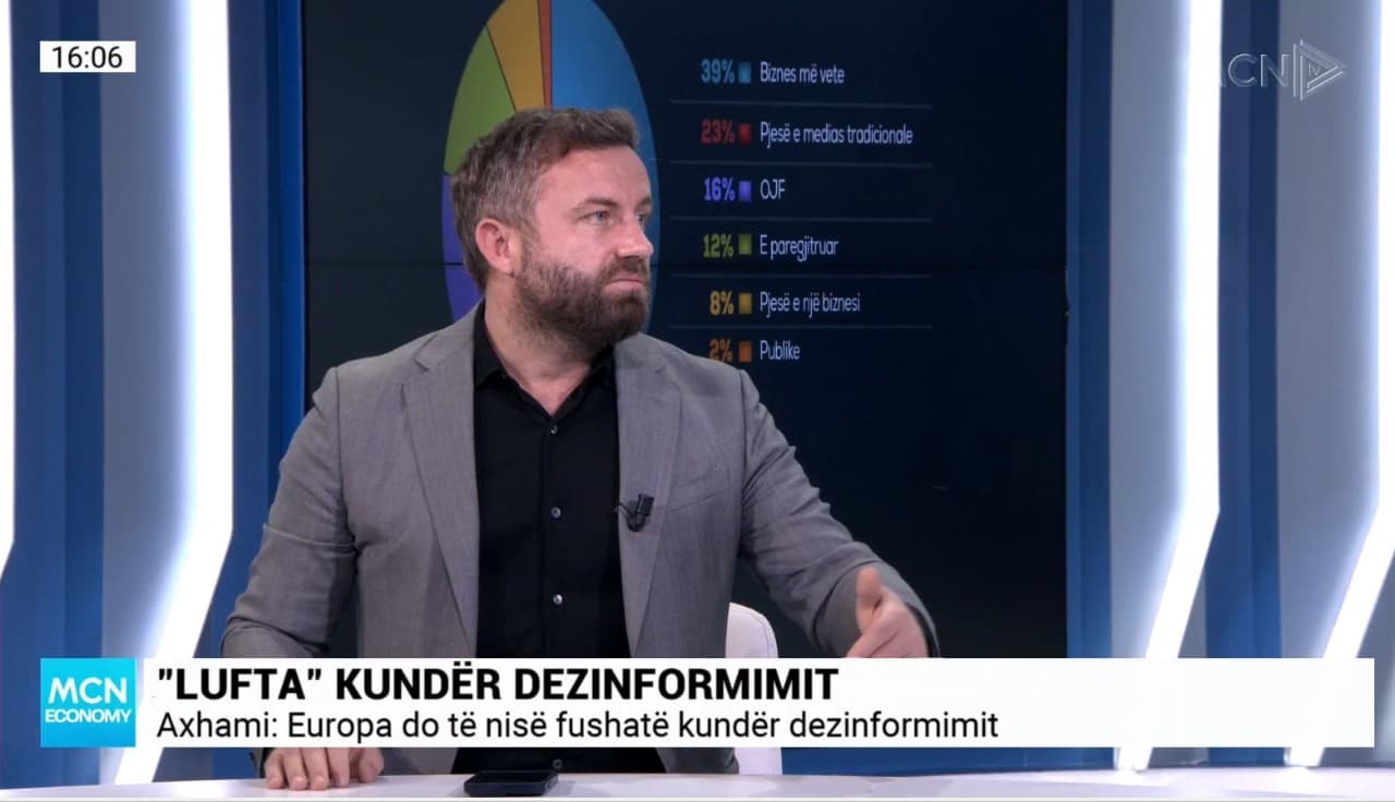 Dezinformimi, Axhami: Më mirë shpërfillje nga biznesi, kur problemi nuk qëndron (VIDEO) 