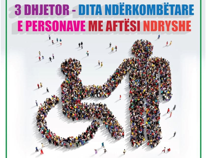 3 dhjetori, Dita Ndërkombëtare e Personave me Aftësi të Kufizuara
