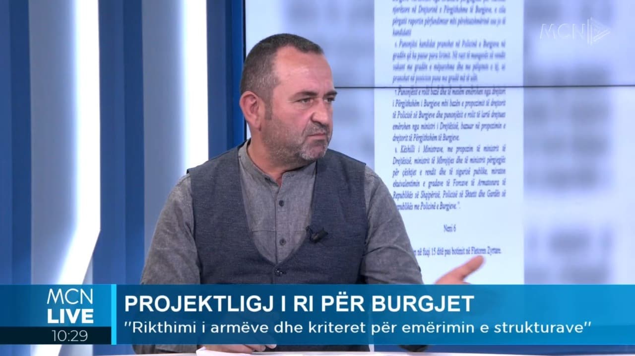 Pr.ligji për Burgjet, Macaj: Rikthehet armatimi personal. Hiqet kufiri i moshës, kontrata kolektive zgjidh konfliktet (VIDEO)