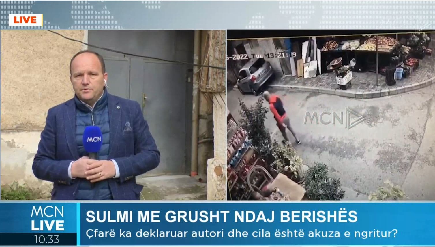 Video/ Gert Shehu përpara se të godiste Berishën kishte shkuar në xhami, dalin pamjet